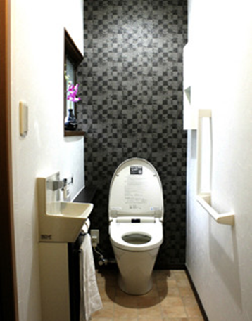 トイレリフォーム後の様式トイレ